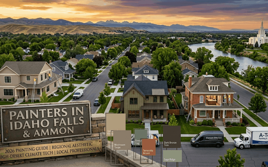Painting Your Idaho Vision: A Guide to Interior and Exterior Excellence in the Ammon-Idaho Falls Area