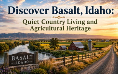Discover Basalt, Idaho: Quiet Country Living and Agricultural Heritage