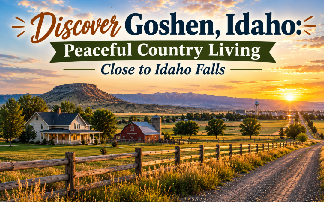 Discover Goshen, Idaho: Peaceful Country Living Close to Idaho Falls