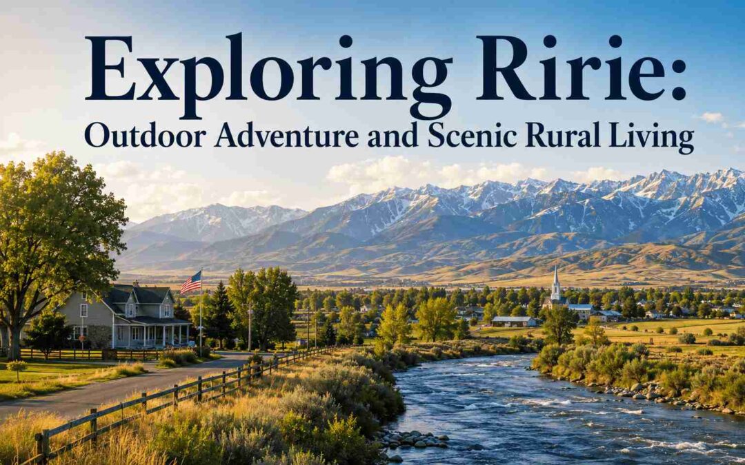 Exploring Ririe: Outdoor Adventure and Scenic Rural Living