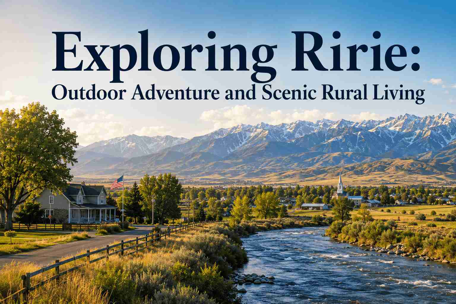 Exploring Ririe: Outdoor Adventure and Scenic Rural Living
