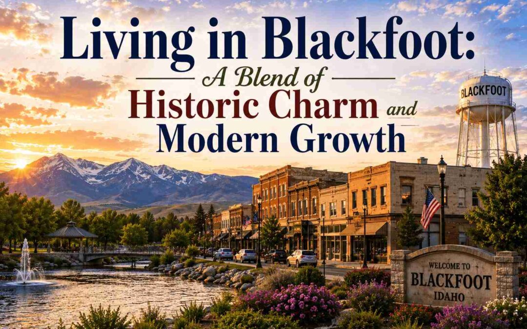 Living in Blackfoot: A Blend of Historic Charm and Modern Growth