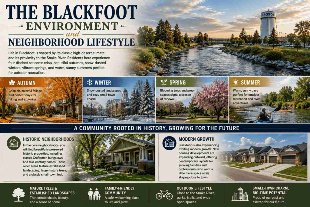 Living in Blackfoot A Blend of Historic Charm and Modern Growth