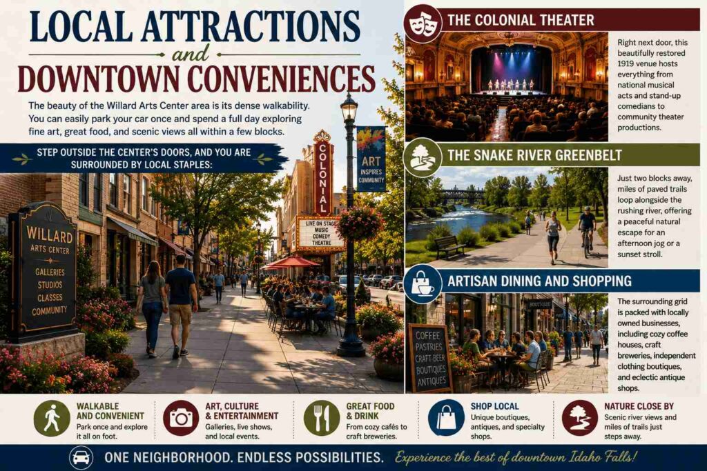 Local Attractions and Downtown Conveniences