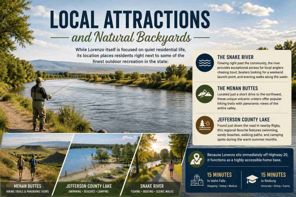 Local Attractions and Natural Backyards