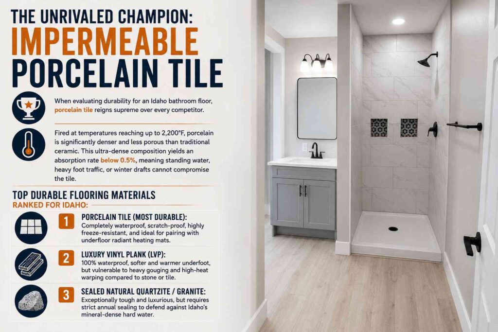 The Unrivaled Champion Impermeable Porcelain Tile