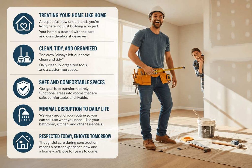 WILL MY HOME BE RESPECTED DURING THE PROJECT