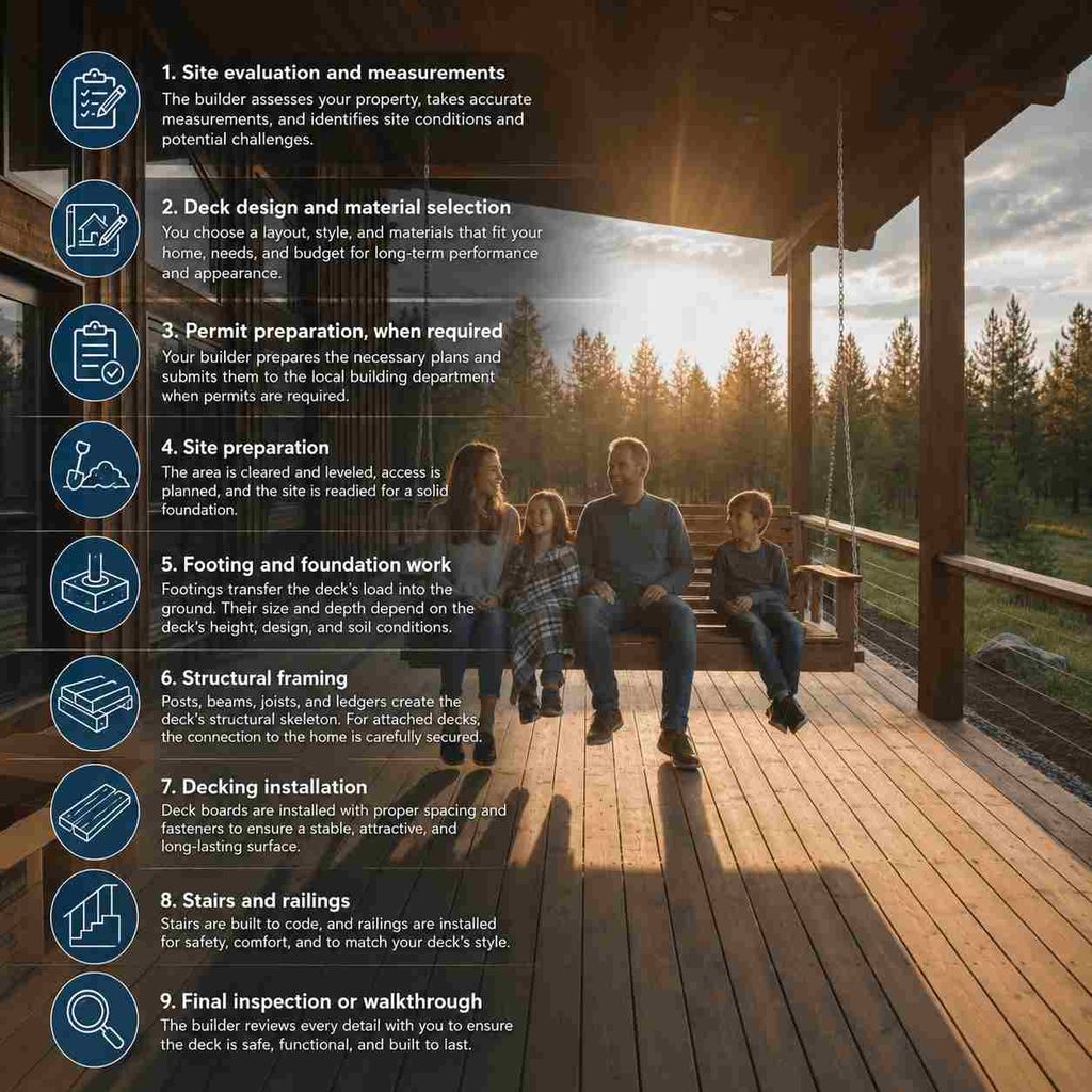 What Does Deck Construction in Idaho Falls Involve