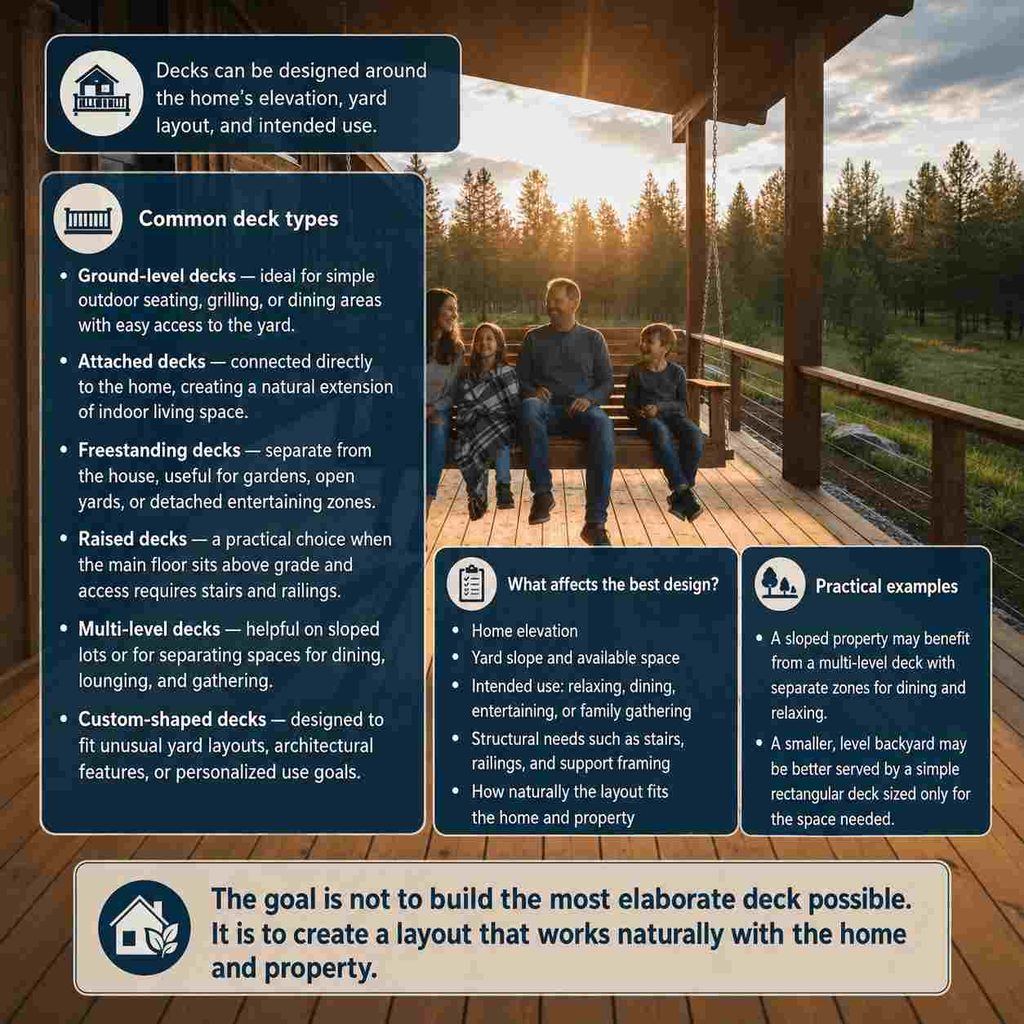What Types of Decks Can You Build in Idaho Falls