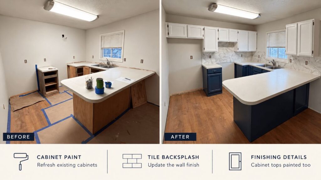 A Real Example The Baccus Kitchen Refresh